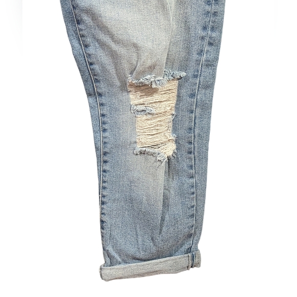 Rachel Roy Kindness Mid Rise Girlfriend Distressed Jeans Size 8/29 - Picture 9 of 13